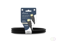 MediaRange HDMI™ High Speed Ethernet Cable (Ver. 2.0), 18 Gbps, 1.8m, Black