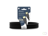 MediaRange HDMI™ High Speed Ethernet Cable (Ver. 2.0), 18 Gbps, 3.0m, Black