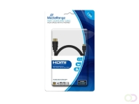 MediaRange HDMI™ to Mini HDMI™ High Speed Ethernet Cable (Ver. 1.4), 10.2 Gbps, 1.5m, Black