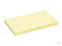 Memoblok Quantore 76x127mm geel 100 vel
