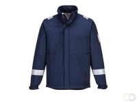 Modaflame Softshell jas maat L, Navy