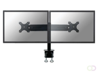 Monitorarm Neomounts D700D 2x19-30" met klem zwart