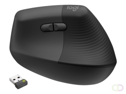 Muis Logitech Lift business rechtshandig grafiet