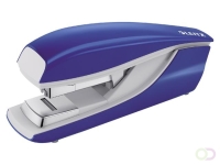 Nietmachine Leitz NeXXt metalen flat clinch 40 vel blauw