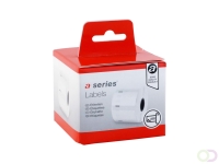 Etiket Office-Deals A-series AS1430 -t.b.v. Dymo labelwriter 99014 - Zwart op wit - 54x101mm  - 220 etiketten