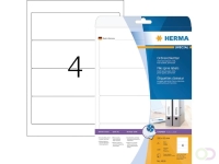 Rugetiket HERMA 5095 breed 61x192mm zelfklevend wit