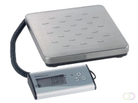 Pakketweger MAUL Cargo 120kg metalen plateau 27x27cm  9V batterij zilver