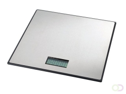 MAUL pakketweegschaal Global 25kg ( /20gr) incl. batterij. Weegplateau 32x32cm, weegt kg en lb