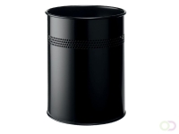 Papierbak Durable 3300-01 15 liter 30mm perforatie zwart