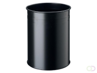 Papierbak Durable 3304-01 15 liter rond zwart