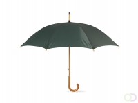 Paraplu met houten handvat Cala, groen