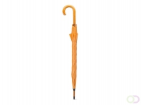 Paraplu met houten handvat Cumuli, oranje