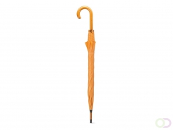 Paraplu met houten handvat Cumuli, oranje