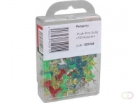 Pergamy prikbordspelden, ophangdoosje met 100 stuks