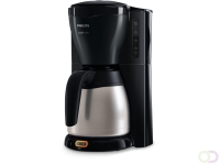 Philips Zwart koffiezetapparaat met timer en thermische kan (HD7549/20)