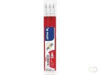 Pilot balpenvulling FriXion Ball/Clicker, rood, etui van 3 stuks