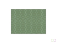 Placemat IEZZY hexagon groen 6 stuks