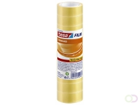 Plakband tesafilm® Standaard 10mx15mm krimp transparant 10 rollen