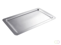 Plateau RVS tbv roomstel 199x150mm