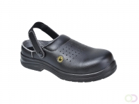Portwest Compositelite ESD Geperforeerde Veiligheidsklompschoen SB AE maat 48, Black