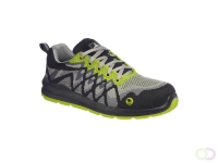 Portwest Compositelite Eco Veiligheidssportschoen S1P maat 45, Black/Yellow