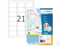 Etiket HERMA 4677 63.5x38.1mm premium wit 2100 stuks