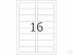 PREMIUM adresetiketten, A4, 88,9 x 33,8 mm, wit, permanent hechtend