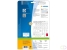 Etiket HERMA 5075 A4 99.1x33.8 mm premium 400stuks wit