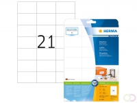 PREMIUM etiketten, A4, 70 x 42,3 mm, wit, permanent hechtend