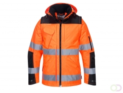 Pro Hi-Vis 3-in-1 jack maat Small, OrBk