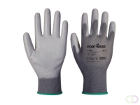 PU Palm Handschoen maat L, Grey