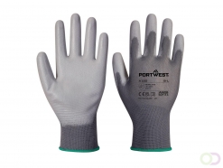 PU Palm Handschoen maat Small, Grey