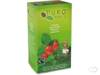 Puro Bio thee Rozenbottel, fairtrade, pak van 25 zakjes