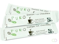 Puro cacao poedersticks fairtrade, 30 g, doos van 100 stuks