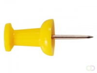 Push pins Oic geel