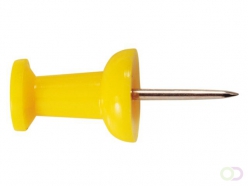 Push pins Oic geel