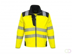 PW3 Hi-Vis Softshell Jack maat 3 XL, YeBk