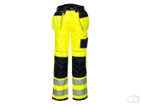 PW3 Hi-Vis Stretch Broek met Holsterzakken maat 28, Yellow/Black