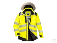 PW3 Hi-Vis Winter Parka maat 4XL, Yellow/Black
