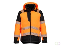 PW3 Hi-Vis Winterjack maat 4XL, Orange/Black
