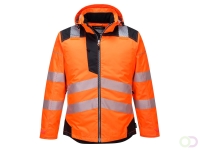 PW3 Hi-Vis Winterjack maat 4XL, Orange/Black