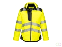 PW3 Hi-Vis Winterjack maat 4XL, Yellow/Black