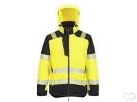PW3 Hi-Vis Winterjack maat 4XL, Yellow/Black