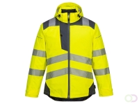 PW3 Hi-Vis Winterjack maat L, Yellow/Grey