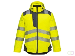 PW3 Hi-Vis Winterjack maat L, Yellow/Grey