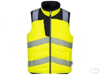 PW3 Hoge zichtbaarheid Bodywarmer maat Small, YeBk