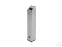 Wandasbak Rechthoekig Geborsteld Aluminium