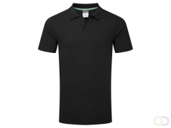 Recyclebaar Poloshirt van biologisch katoen maat XL, Black