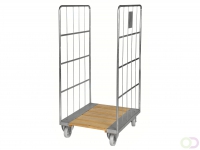 Rolcontainer houten vloer 400 kg