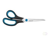 Schaar easy grip 21cm rvs, soft grip, linkshandig